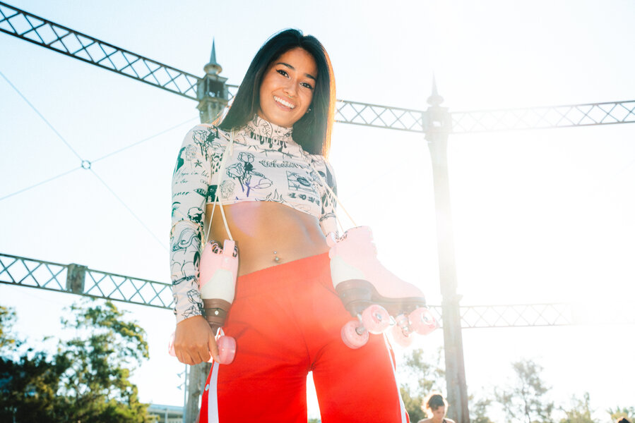 Chaya - Miyu Pink Leopard in action