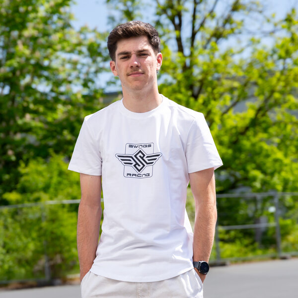 Swings - Swings Racing Tee White - in action